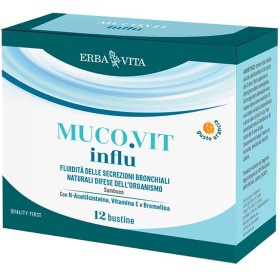 Erba Vita Mucovit Influ 12 Bustine