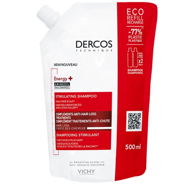 Vichy Dercos Eco Ricarica Energizzante 500 Ml Vichy Dercos Eco Ricarica Energizzante 500 Ml