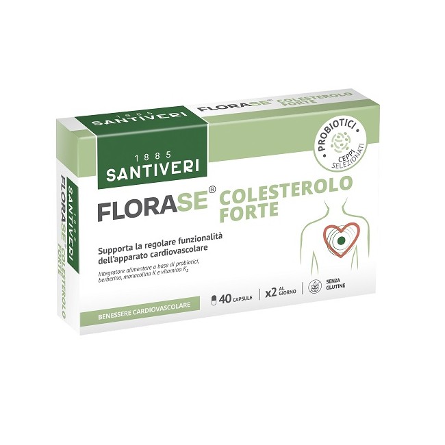 Santiveri Florase Colesterolo Forte 40 Capsule