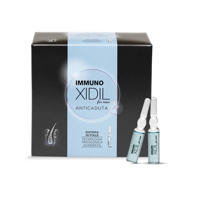 Morgan Pharma Immunoxidil Uomo Cofanetto 8 Fiale