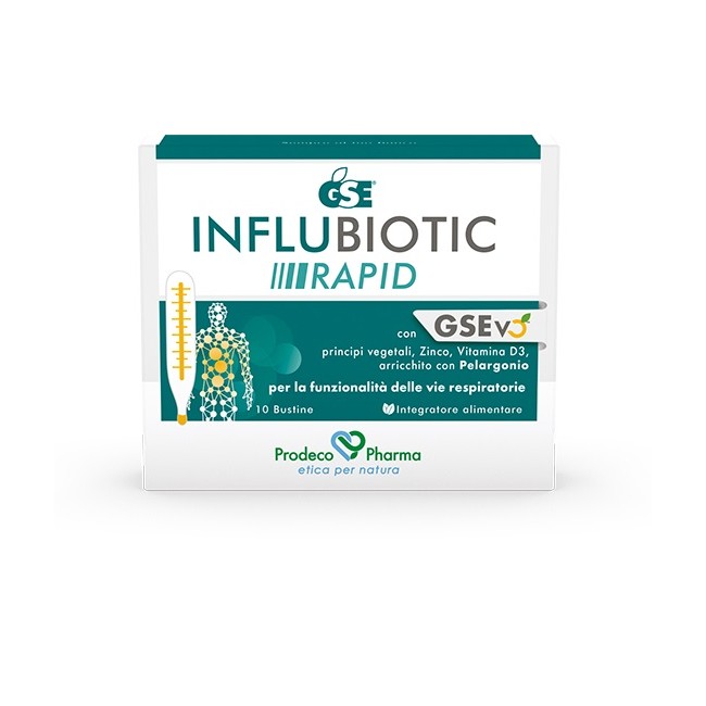 Prodeco Pharma Gse Influbiotic Rapid 10 Bustine