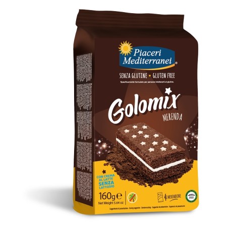 Eurospital Piaceri Mediterranei Golomix Merenda 4 Pezzi Da 40 G