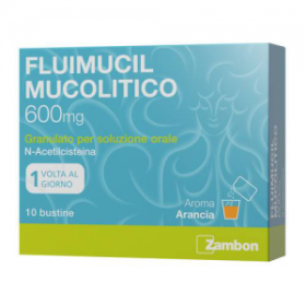 Fluimucil Mucolitico 600mg Senza Zucchero 10 Bustine
