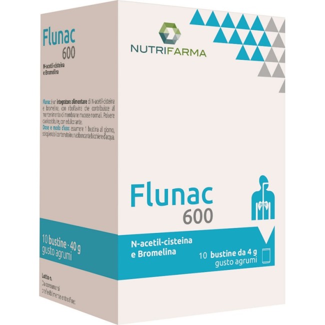 Aqua Viva Flunac 600 10 Bustine Aqua Viva Flunac 600 10 Bustine