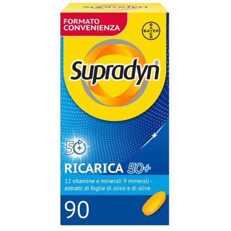 Bayer Supradyn Ricarica 50+ 90 Compresse Bayer Supradyn Ricarica 50+ 90 Compresse