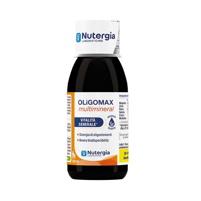 Laboratoire Nutergia Oligomax Multimineral 150 Ml Laboratoire Nutergia Oligomax Multimineral 150 Ml