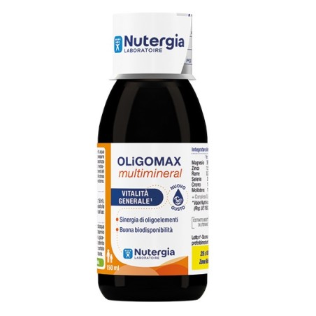 Laboratoire Nutergia Oligomax Multimineral 150 Ml Laboratoire Nutergia Oligomax Multimineral 150 Ml