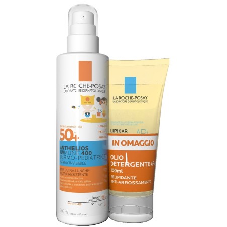 La Roche-posay Anthelios Spray Ap Shaka 200 Ml + Olio 100 Ml La Roche-posay Anthelios Spray Ap Shaka 200 Ml + Olio 100 Ml