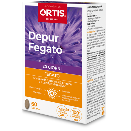 Ortis Laboratoires Depur Fegato 60 Compresse Ortis Laboratoires Depur Fegato 60 Compresse