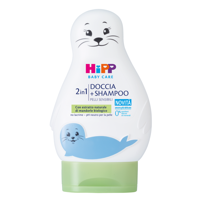 Hipp Baby Care Doccia Shampoo Foca Fun 200 Ml
