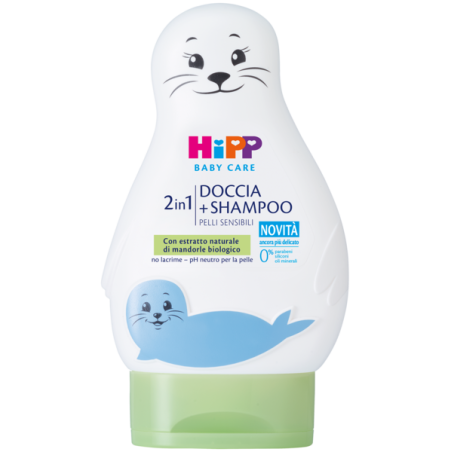 Hipp Baby Care Doccia Shampoo Foca Fun 200 Ml