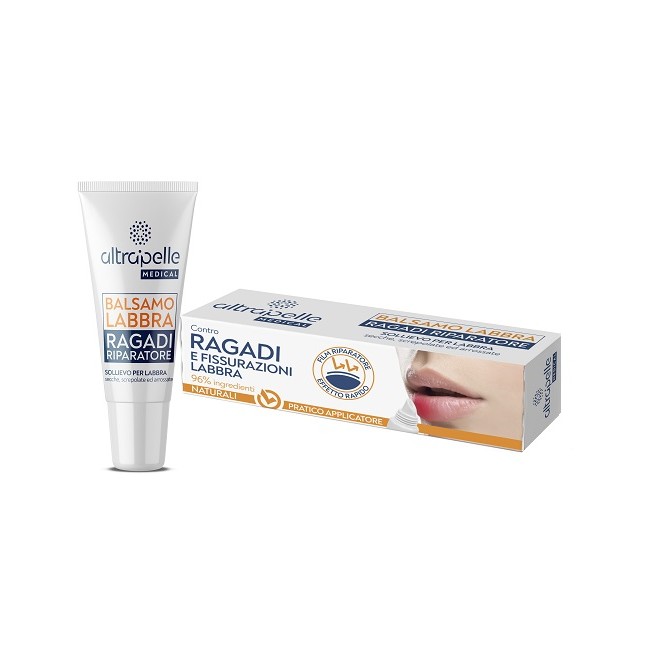 Difar Distribuzione Altrapelle Medical Balsamo Labbra Ragadi Riparatore 8 Ml Difar Distribuzione Altrapelle Medical Balsamo Labbra Ragadi Riparatore 8 Ml