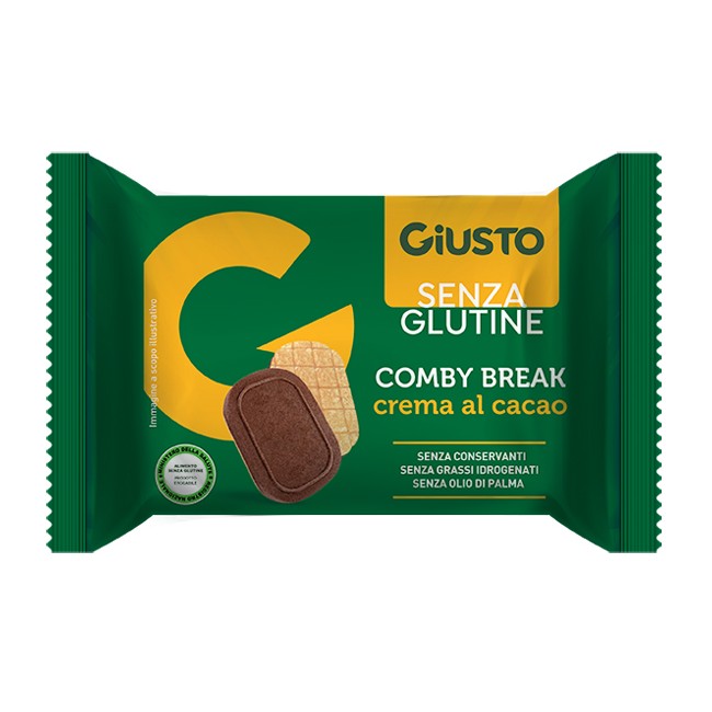 Farmafood Giusto Senza Glutine Comby Break Crema Cacao 26 G