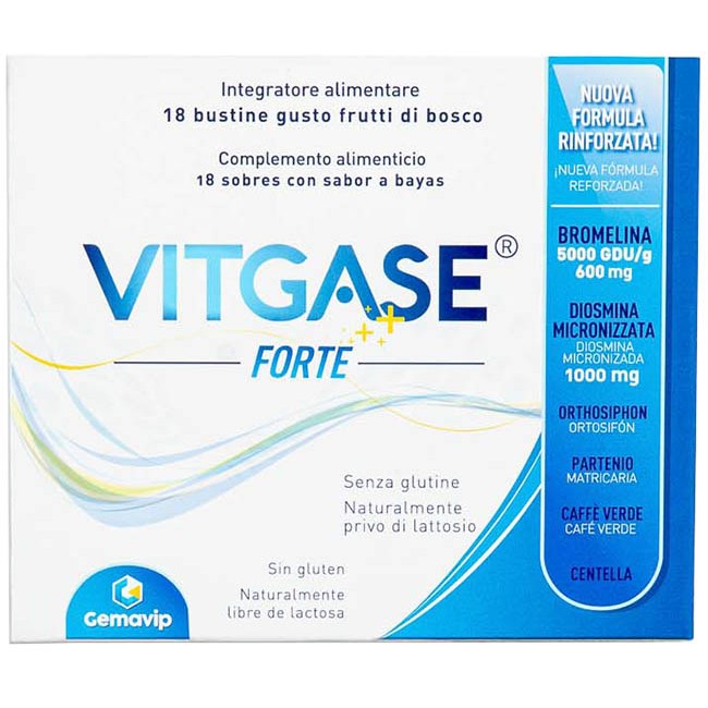 Gemavip Vitgase Forte 18 Bustine Da 4 G Gemavip Vitgase Forte 18 Bustine Da 4 G