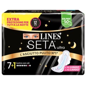Fater Lines Seta Ultra Assorbenti Extra Dwct 7+1 Pezzi