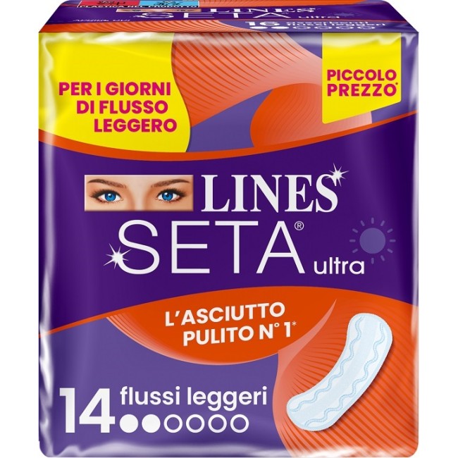 Fater Lines Seta Ultra Assorbenti Leggero Dwct 14 Pezzi Fater Lines Seta Ultra Assorbenti Leggero Dwct 14 Pezzi
