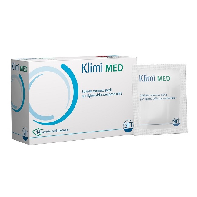 Sifi Klimi' Med Detergente Perioculare 14 Salviettine Sterili Monouso Sifi Klimi' Med Detergente Perioculare 14 Salviettine Sterili Monouso