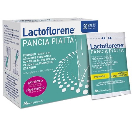 Montefarmaco Lactoflorene Pancia Piatta 20 Bustine Montefarmaco Lactoflorene Pancia Piatta 20 Bustine