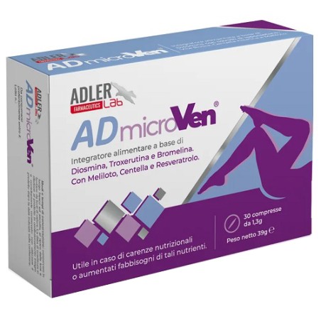Adler Lab Admicroven 30 Compresse Adler Lab Admicroven 30 Compresse
