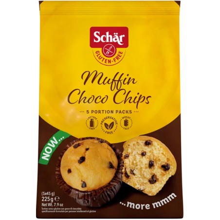 Schar Muffin Choco Chip 225 G Schar Muffin Choco Chip 225 G