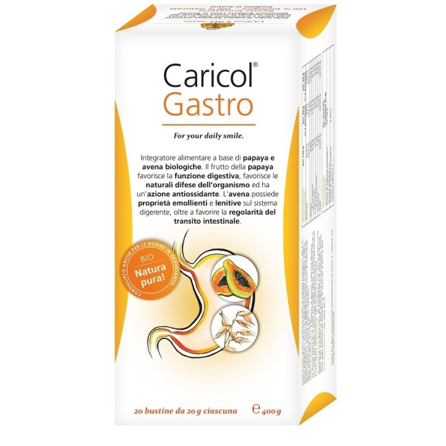 Caricol - Dig.&imm.health Gmbh Caricol Gastro 20 Bustine Da 20 G