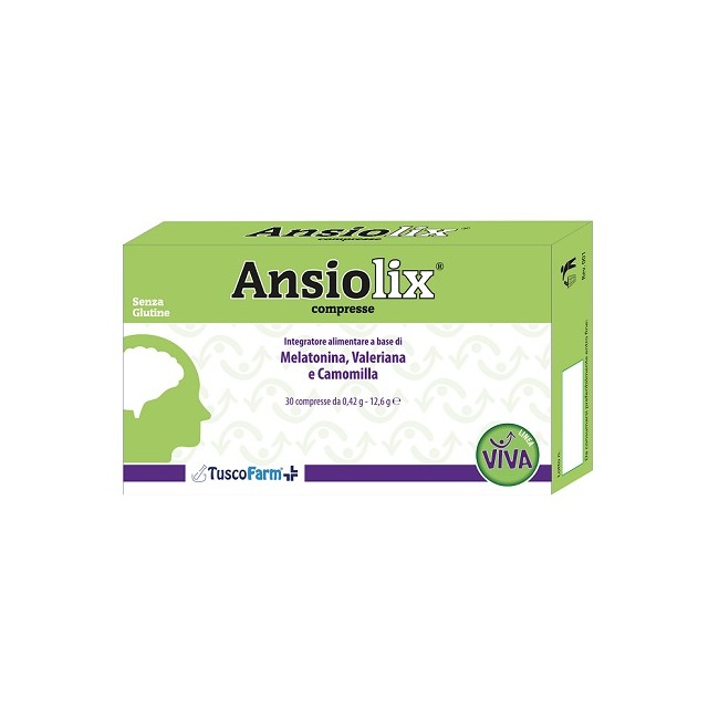 Tuscopharm Ansiolix 30 Compresse Tuscopharm Ansiolix 30 Compresse