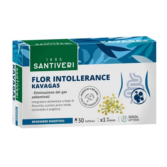 Santiveri Flor Intollerance Kavagas 30 Capsule