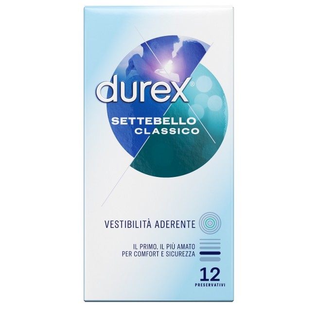 Reckitt Benckiser Profilattico Durex Settebello Classico 12 Pezzi Reckitt Benckiser Profilattico Durex Settebello Classico 12 Pezzi