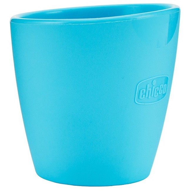 Chicco Biberon Silicone Azzurro 6 Mesi+ Chicco Biberon Silicone Azzurro 6 Mesi+