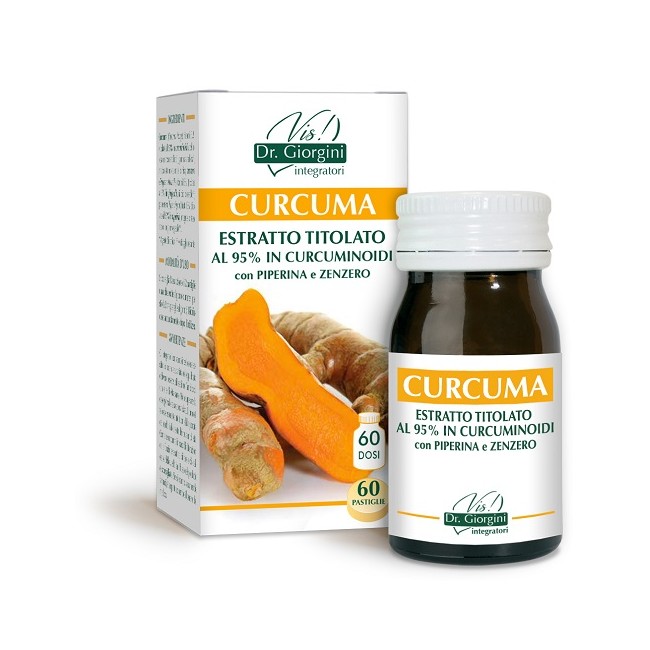 Dr. Giorgini Curcuma Estratto Titolato 95% Curcuminoidi 60 Pastiglie