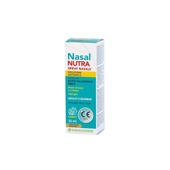 Farmaderbe Nasal Nutra Spray Nasale 15 Ml Farmaderbe Nasal Nutra Spray Nasale 15 Ml