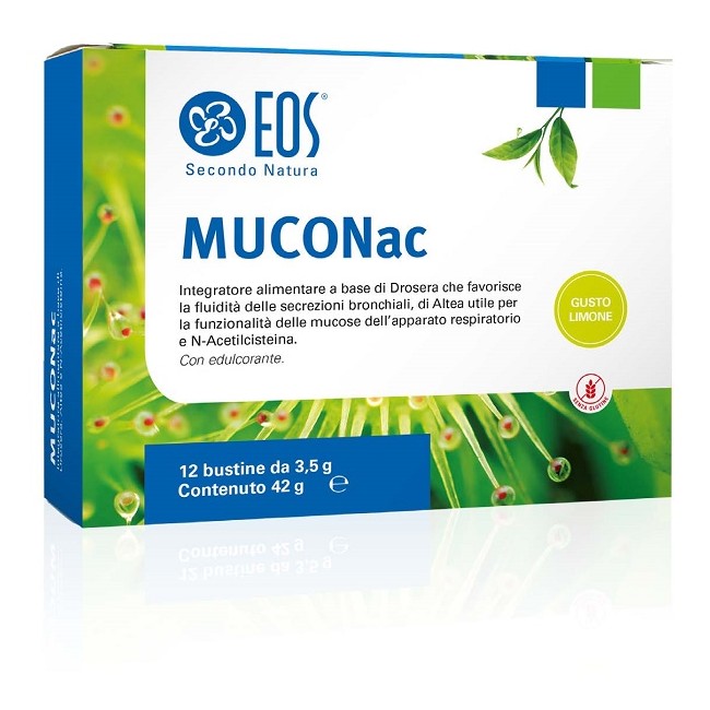Eos Secondo Natura Eos Muconac Limone 12 Bustine Eos Secondo Natura Eos Muconac Limone 12 Bustine