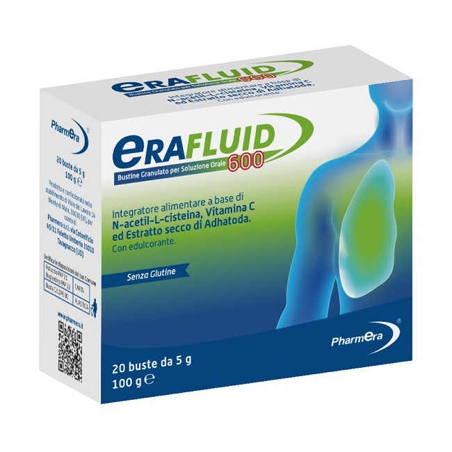 Pharmera Erafluid 600 20 Bustine Pharmera Erafluid 600 20 Bustine