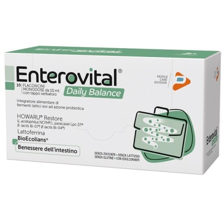 Pharma Line Enterovital Daily Balance 10 Flaconcini Pharma Line Enterovital Daily Balance 10 Flaconcini