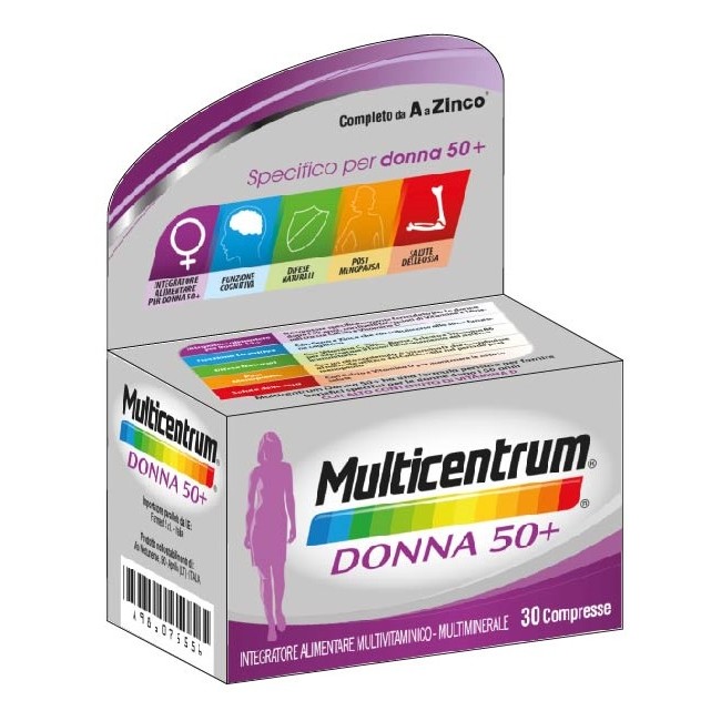 Farmed Multicentrum Donna 50+ 30 Compresse