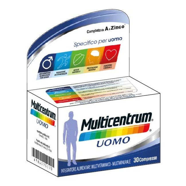 Farmed Multicentrum Uomo 30 Compresse