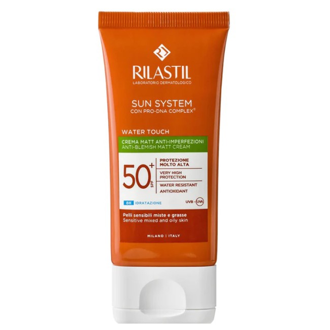 Istituto Ganassini Rilastil Sun System Water Touch Fluido Spf50+ 50 Ml Nuova Formulazione