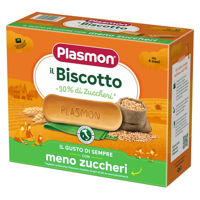 Plasmon Biscotti -30% Zucchero 720 G Plasmon Biscotti -30% Zucchero 720 G