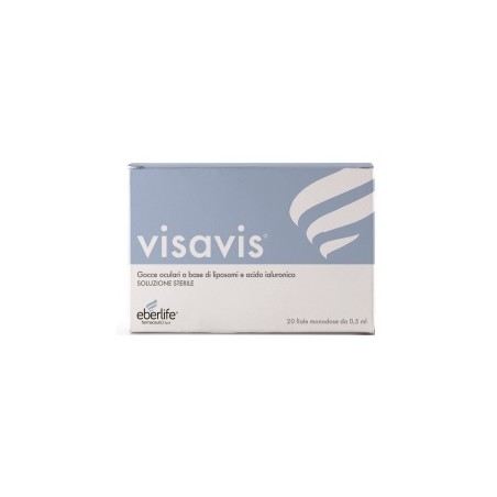Eberlife Farmaceutici Gocce Oftalmiche Visavis 20 Fiale Da 0,5 Ml