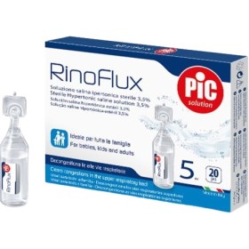 Pikdare Rinoflux Soluzione Ipertonica Nasale Pic 20 Fiale 5 Ml