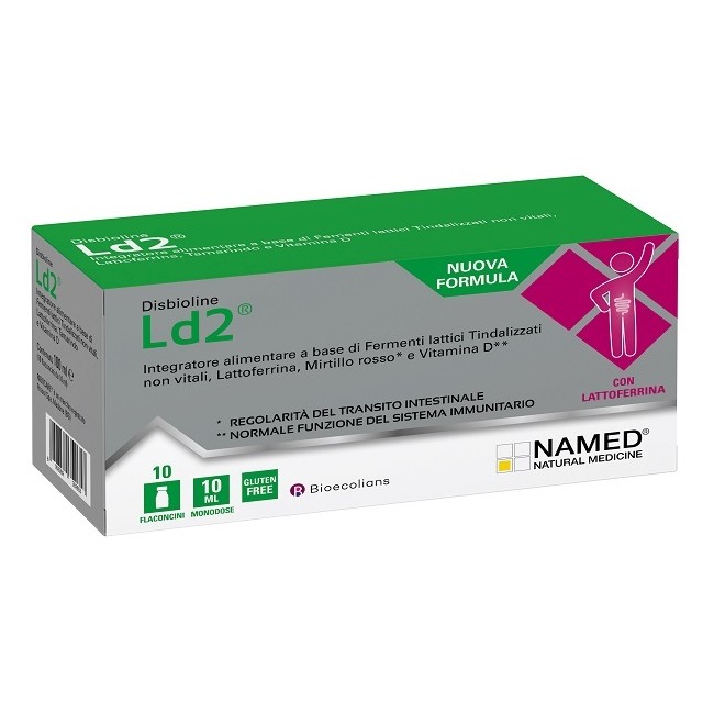 Named Disbioline Ld2 10 Flaconcini Da 10 Ml