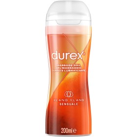 Reckitt Benckiser Durex Massage 2 In 1 Gel Massaggio Corpo E Lubrificante Ylang Ylang 200 Ml