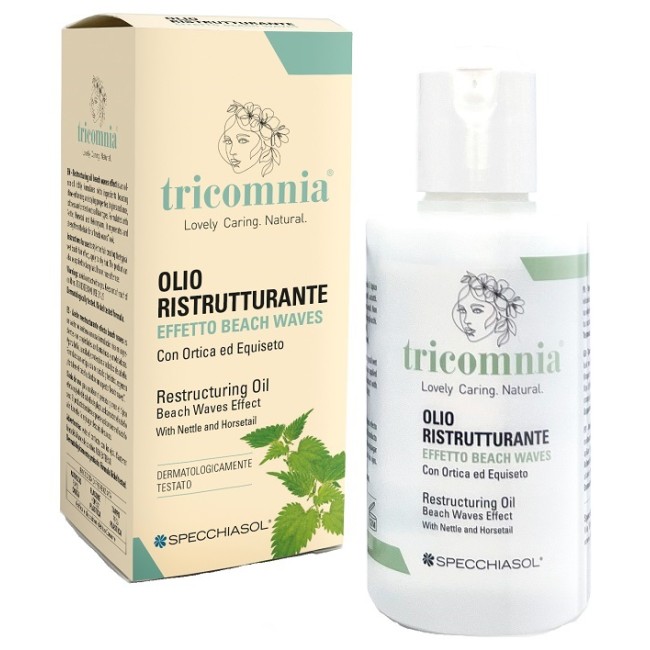 Specchiasol Tricomnia Olio Ristrutturante Effetto Beach Waves 50 Ml Specchiasol Tricomnia Olio Ristrutturante Effetto Beach Waves 50 Ml