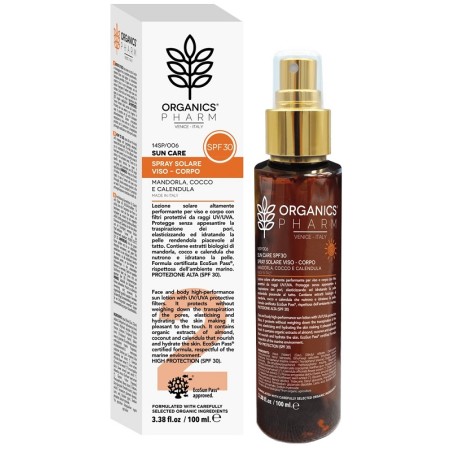 Sma Organics Pharm Spray Solare Viso Corpo Spf30 100 Ml Sma Organics Pharm Spray Solare Viso Corpo Spf30 100 Ml