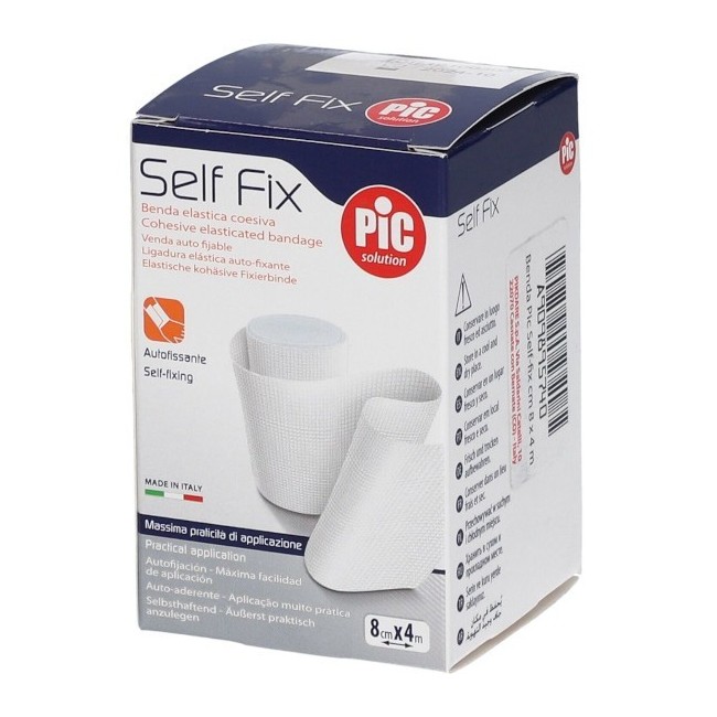 Pikdare Benda Elastica Pic Selffix Senza Lattice M 4x8 Cm