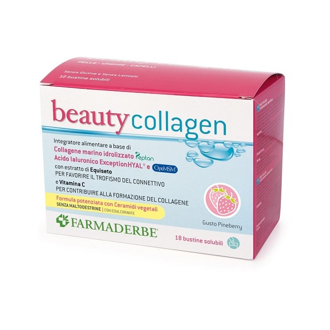 Farmaderbe Beauty Collagen 18 Bustine Solubili