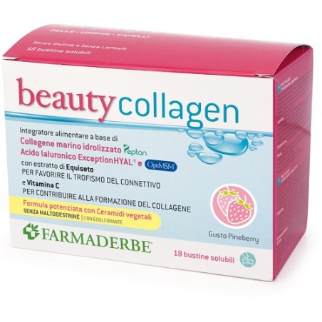 Farmaderbe Beauty Collagen 18 Bustine Solubili Farmaderbe Beauty Collagen 18 Bustine Solubili