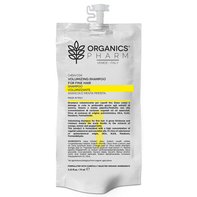 Sma Organics Pharm Shampoo Volumizzante 75 Ml Sma Organics Pharm Shampoo Volumizzante 75 Ml