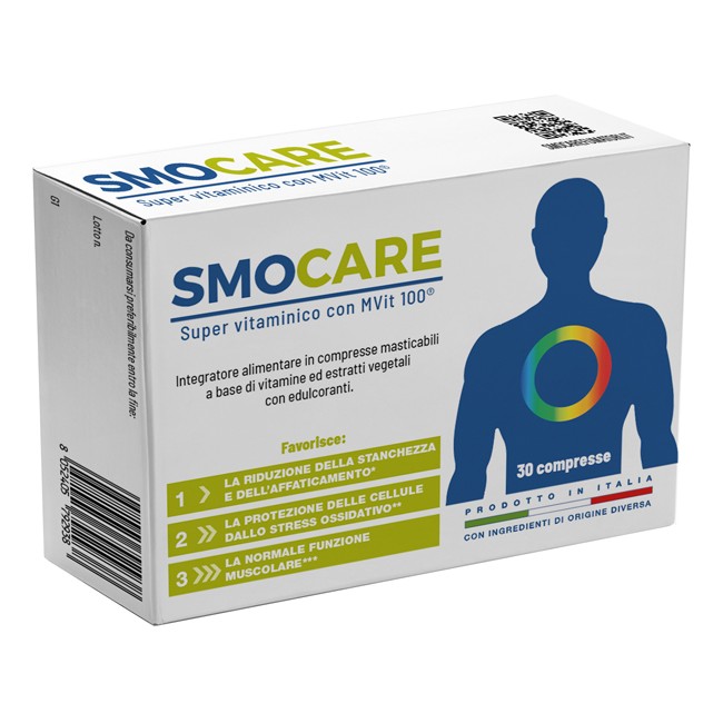 Herbit Smocare Super Vitaminico Con Mvit 100 30 Compresse Herbit Smocare Super Vitaminico Con Mvit 100 30 Compresse