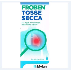 Froben Tosse Secca 1,7 mg/5ml Sciroppo Flacone 125 ml con misurino